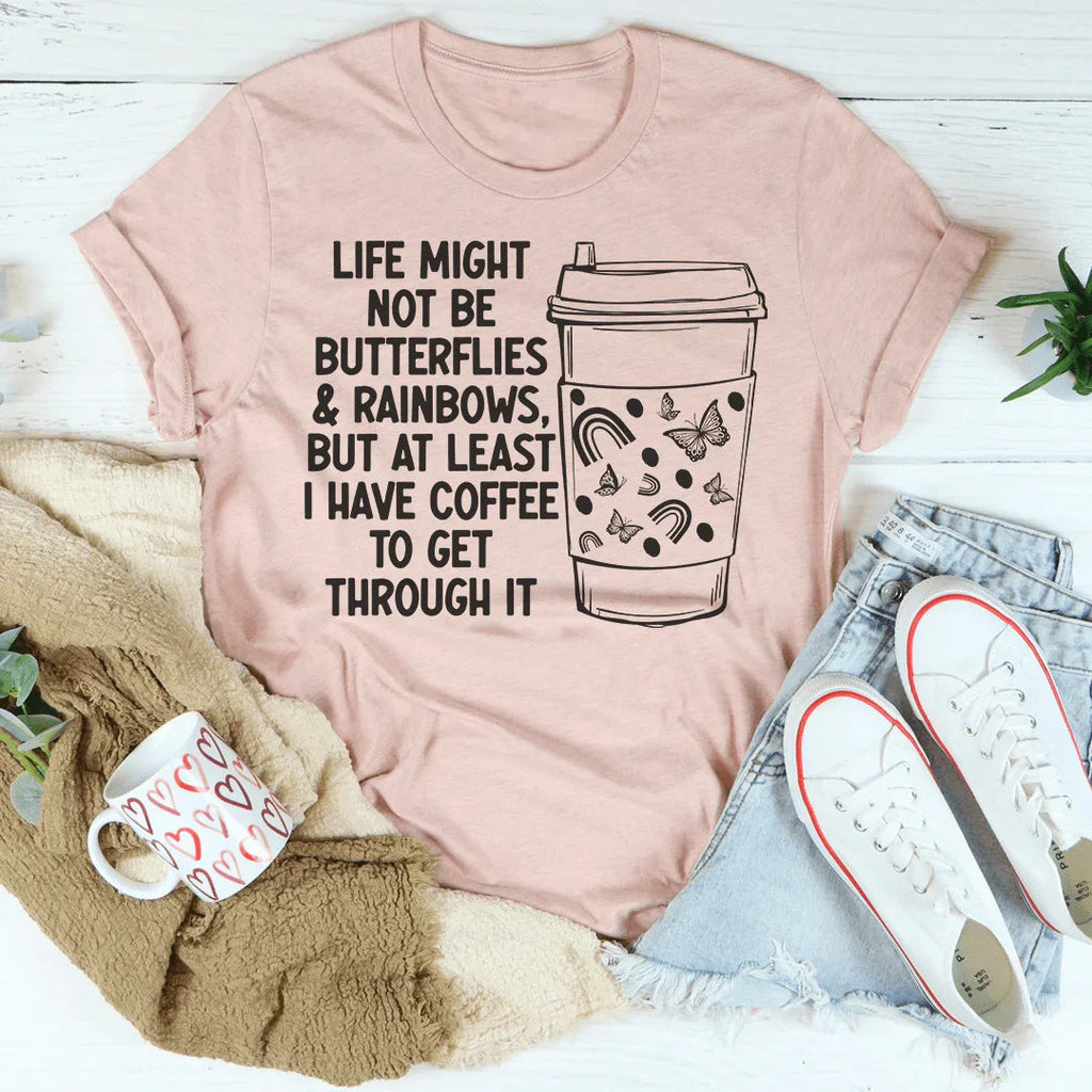 Butterflies And Rainbows Tee product image 4