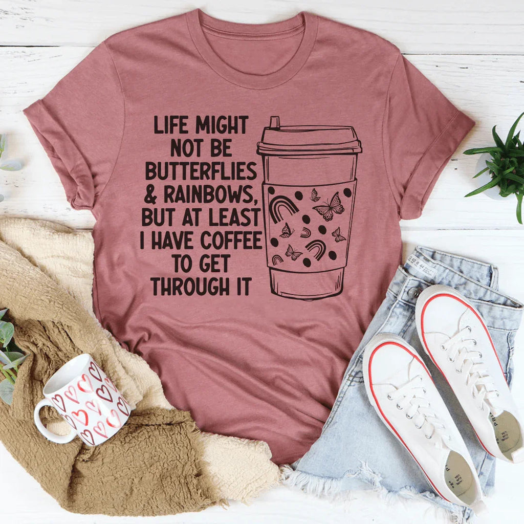 Butterflies And Rainbows Tee product image 5
