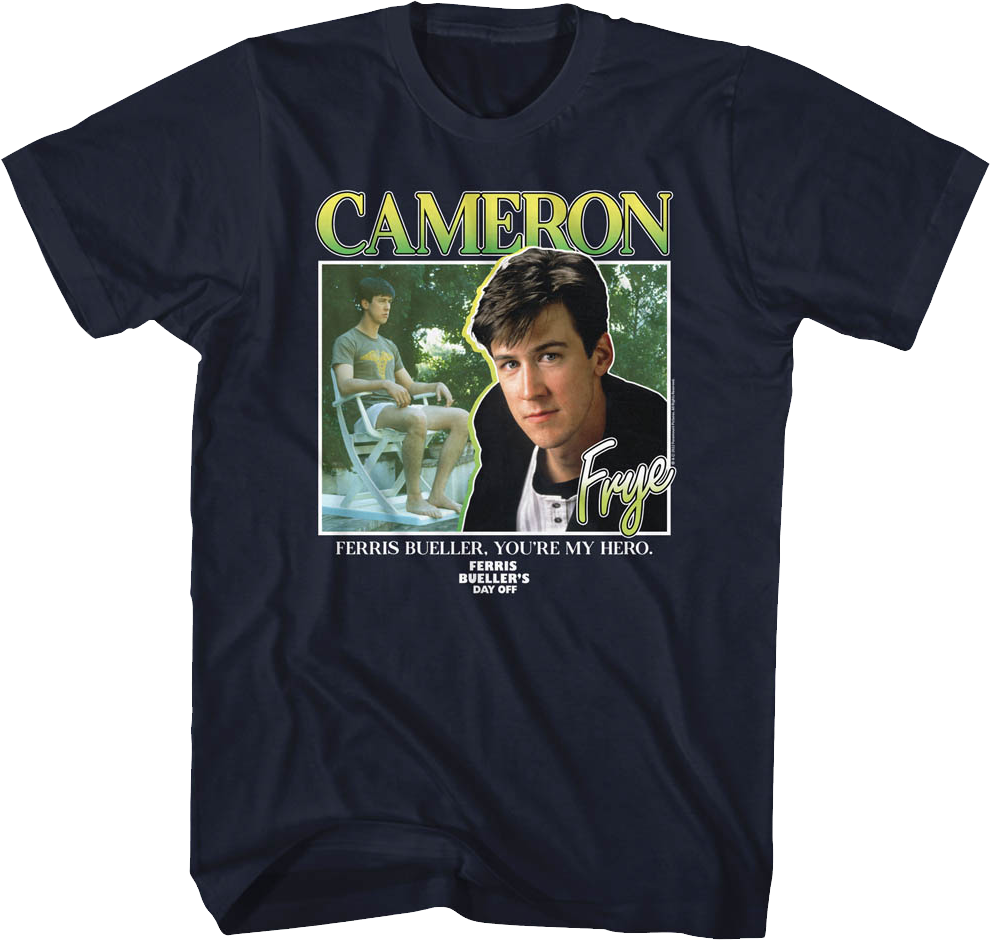 Cameron Frye Ferris Bueller's Day Off T-Shirt product image 1