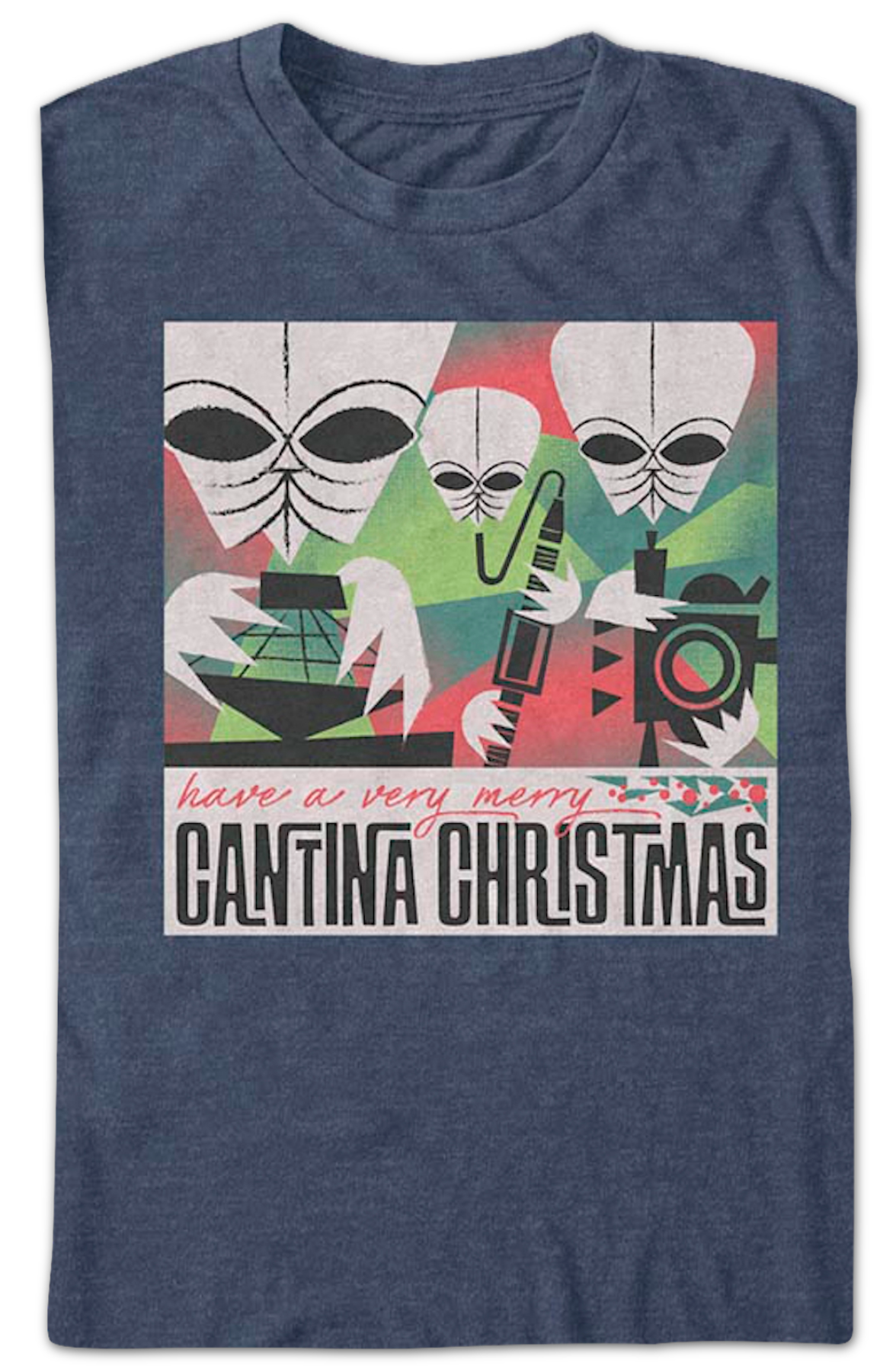 Cantina Christmas Star Wars T-Shirt product image 2