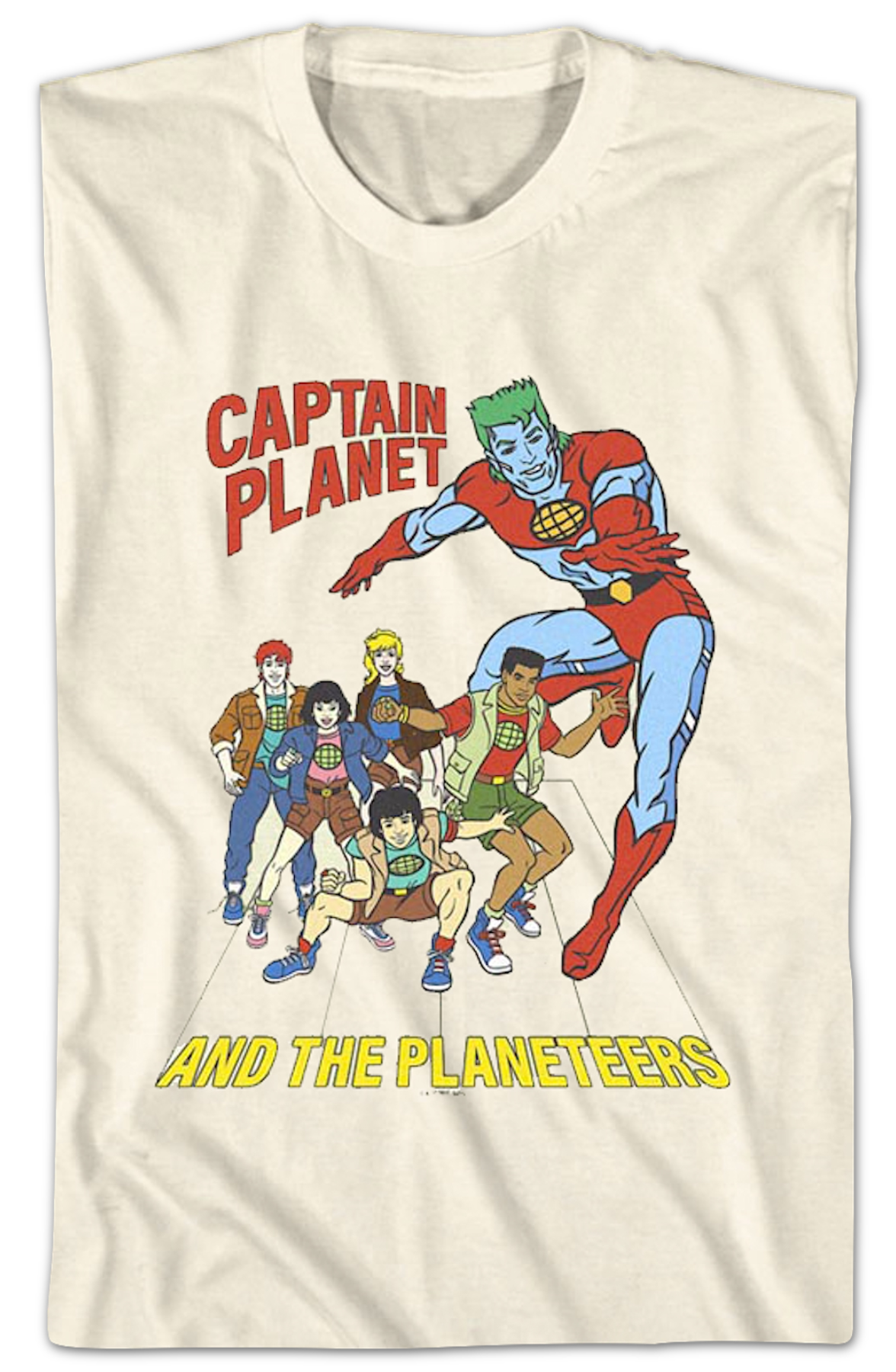Captain Planet And The Planeteers T-Shirt product image 2