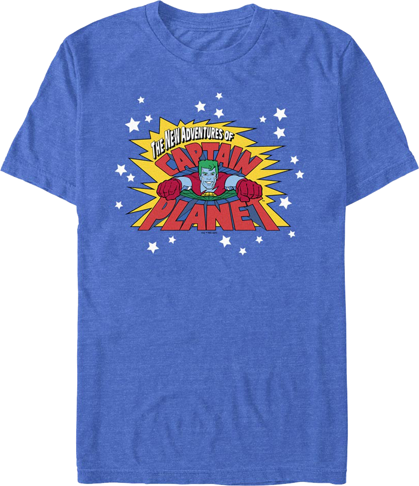 The Adventures Of Captain Planet T-Shirt product image 1