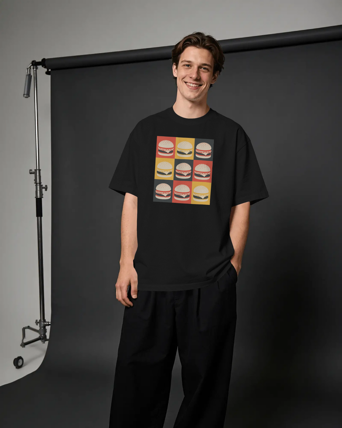 Char B. Burger Pop Art T-Shirt product image 10