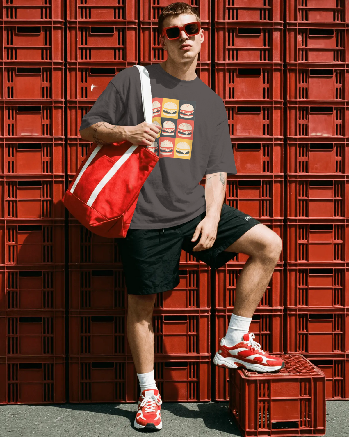 Char B. Burger Pop Art T-Shirt product image 6