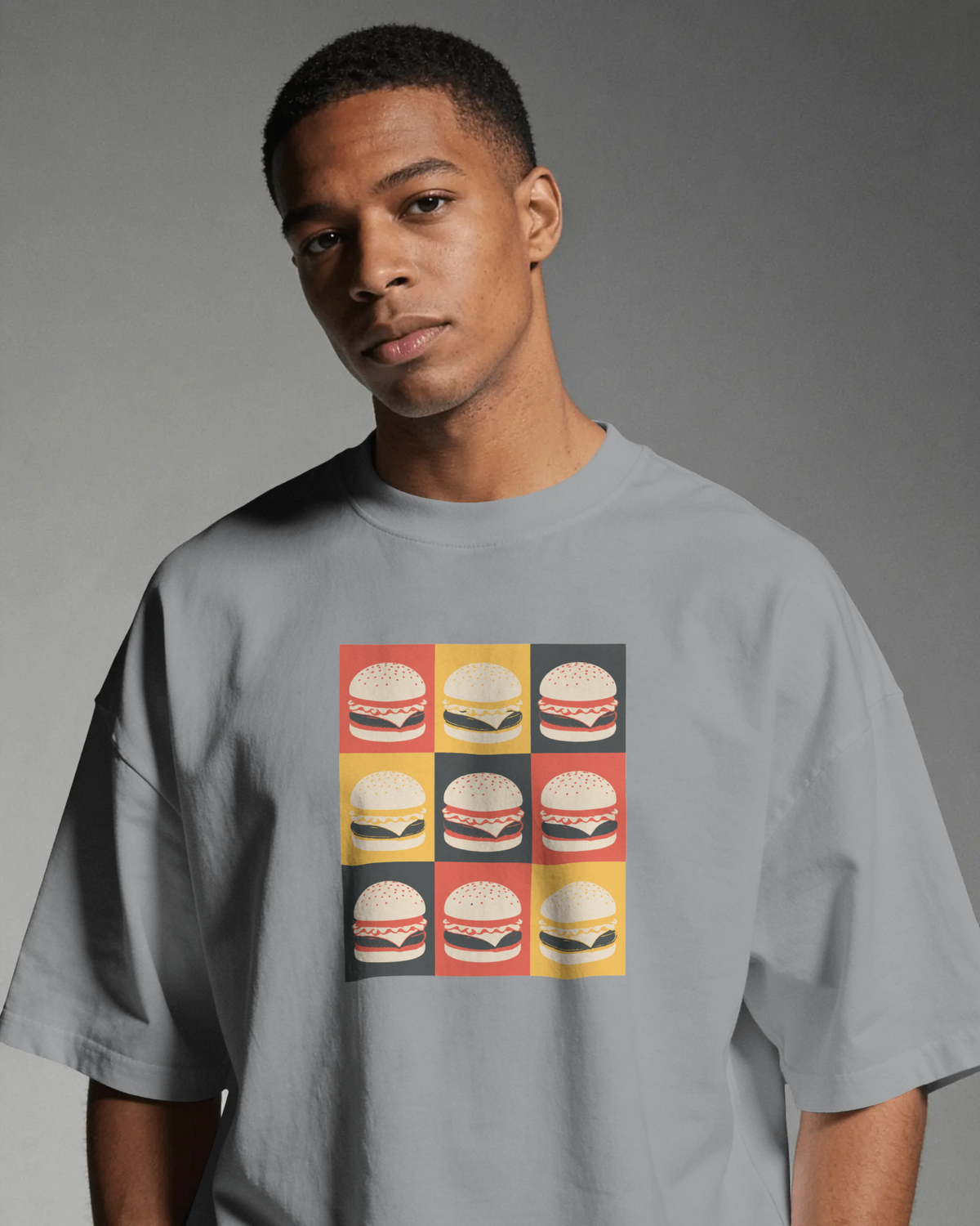 Char B. Burger Pop Art T-Shirt product image 4