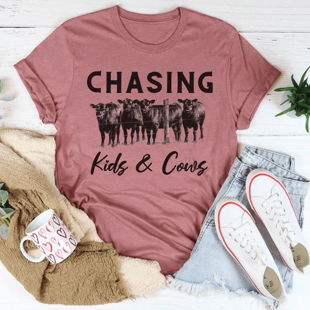 Chasing Kids & Cows Tee product image 3