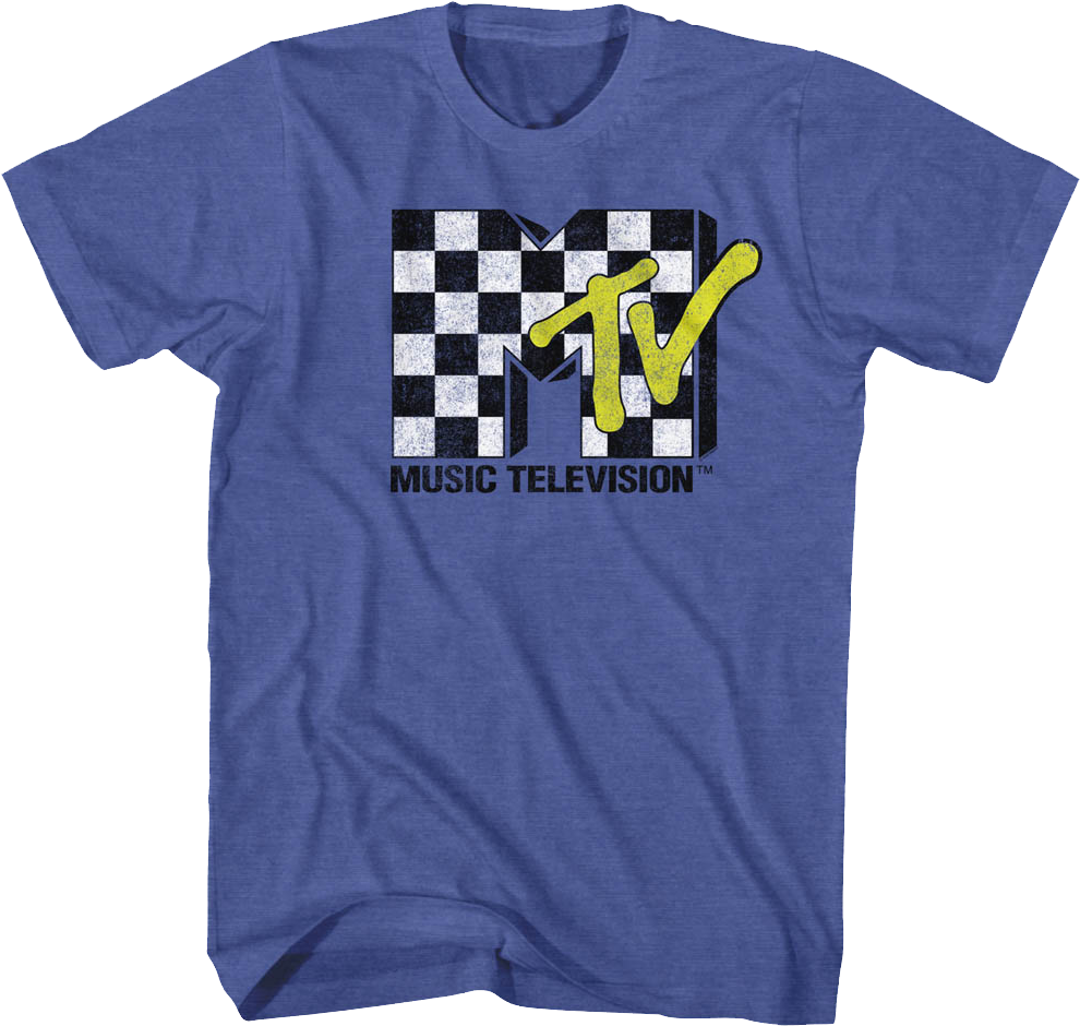 Checkerboard Logo MTV Shirt product image 1