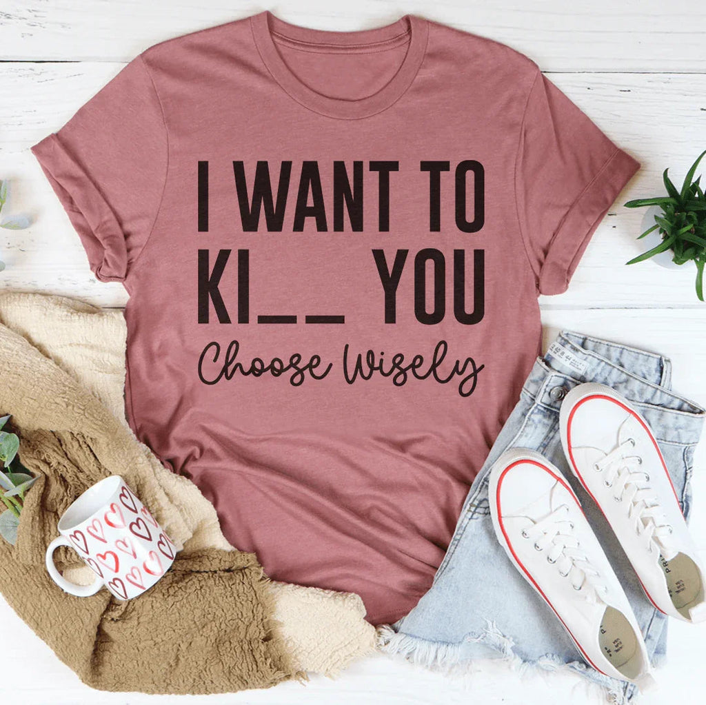 Choose Wisely Tee product image 4