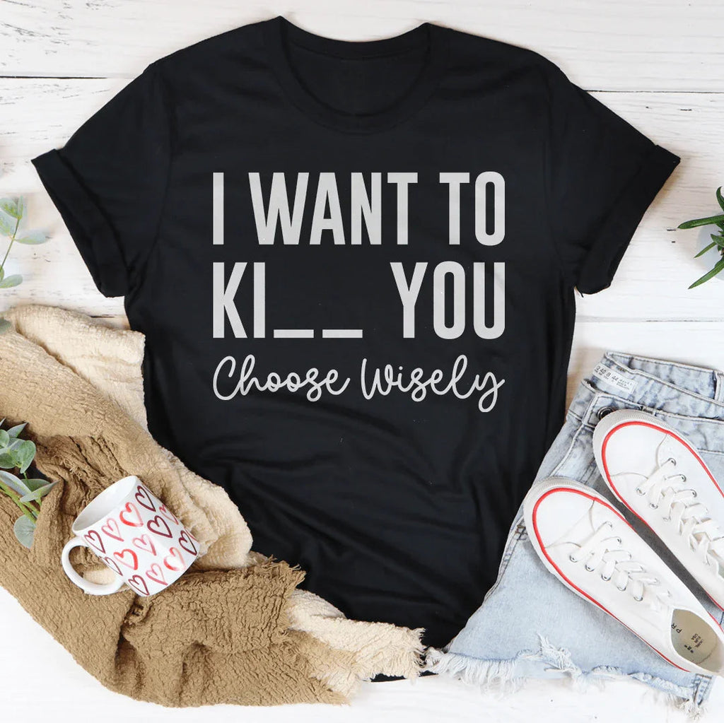 Choose Wisely Tee product image 2