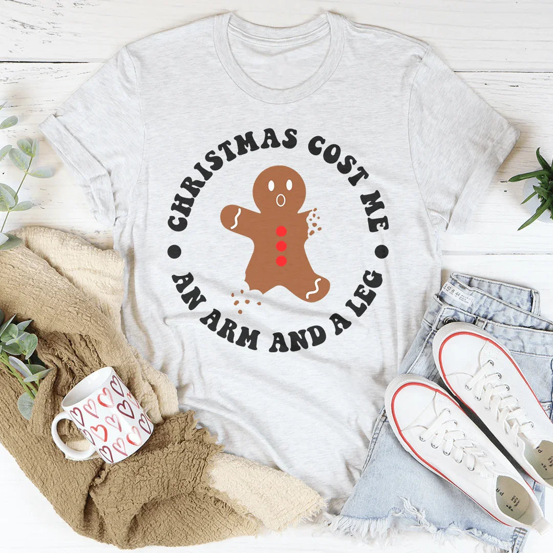 Christmas Cost Me An Arm And A Leg Tee product image 4