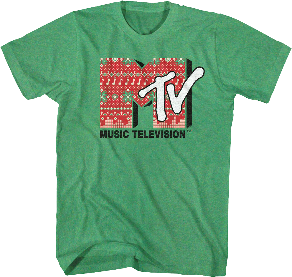 Christmas Sweater Logo MTV Shirt product image 1