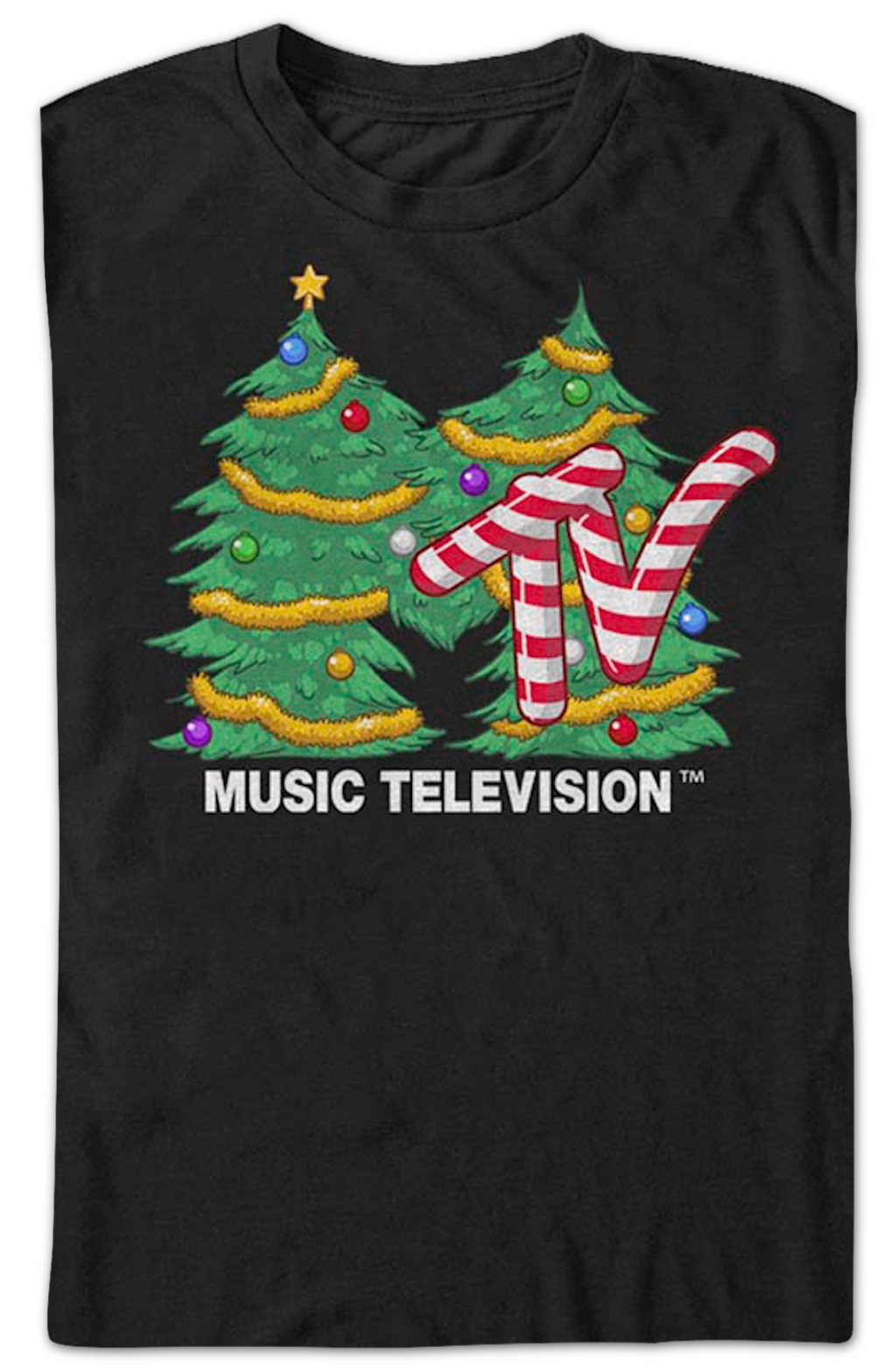 Christmas Tree Logo MTV T-Shirt product image 2