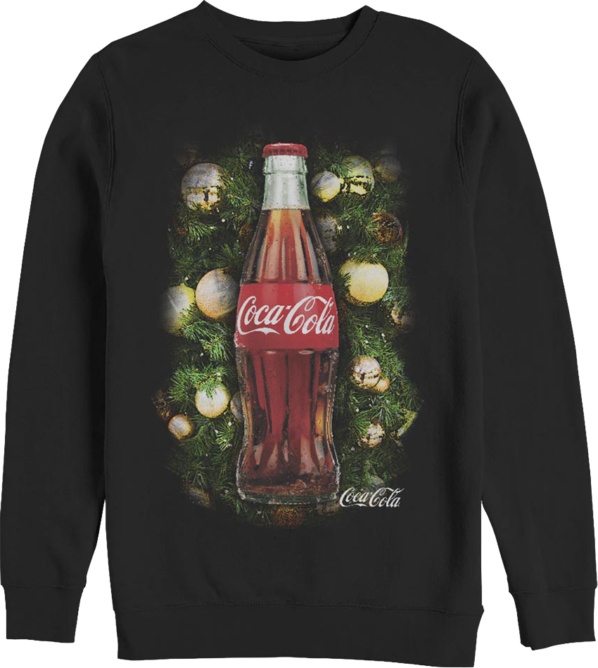 Christmas Tree Ornament Coca-Cola Sweatshirt product image 1