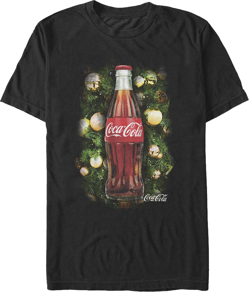 Christmas Tree Ornament Coca-Cola T-Shirt product image 1
