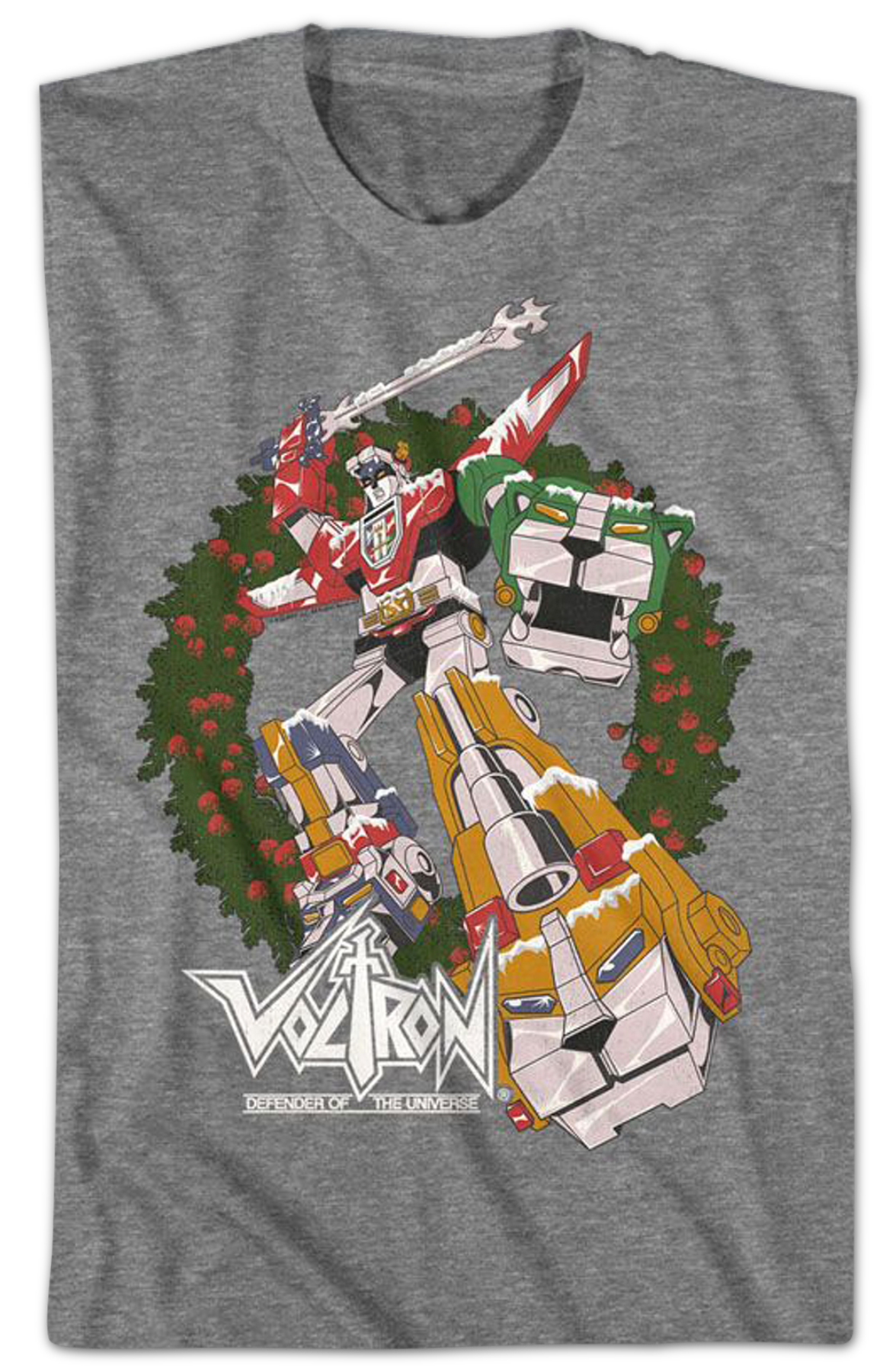Christmas Wreath Voltron T-Shirt product image 2