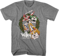 Christmas Wreath Voltron T-Shirt product image 1
