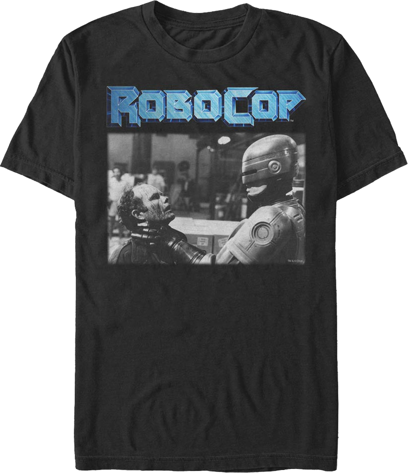 Clarence Boddicker And Robocop T-Shirt product image 1