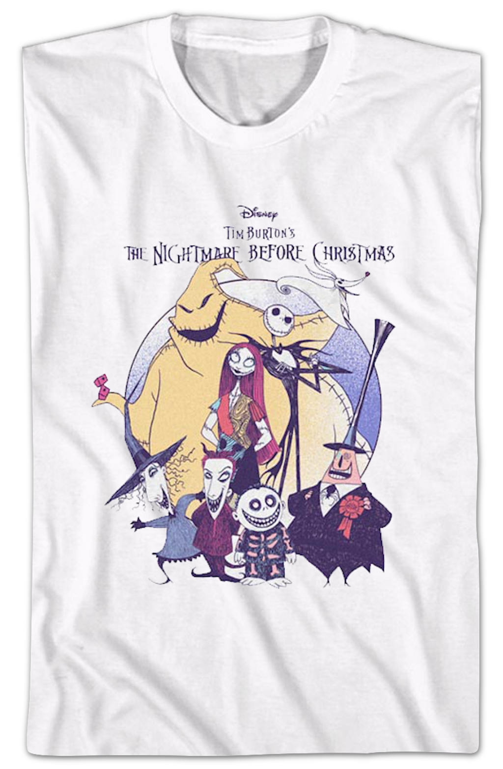 Classic Characters Nightmare Before Christmas T-Shirt product image 2