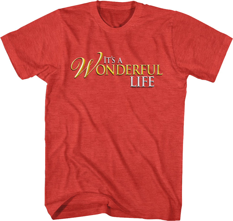 Classic Logo It's A Wonderful Life T-Shirt product image 1