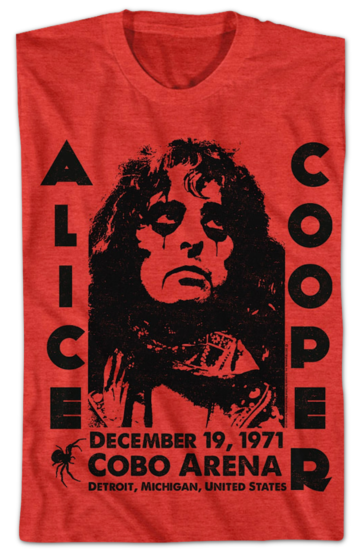 Cobo Arena Alice Cooper T-Shirt product image 2