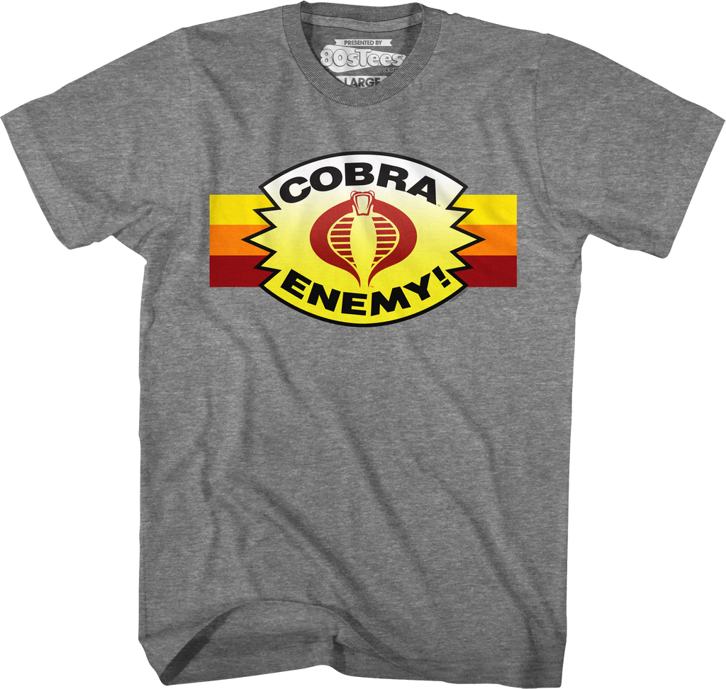 Cobra Enemy Stripes GI Joe T-Shirt product image 1