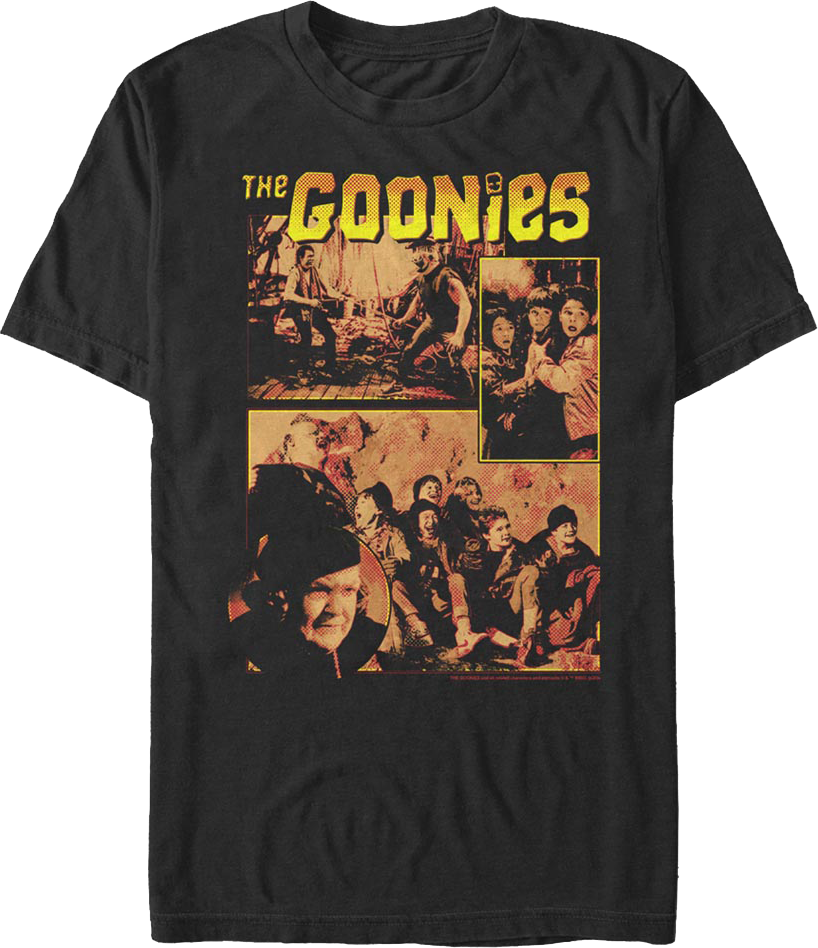 Panels Collage Goonies T-Shirt product image 1