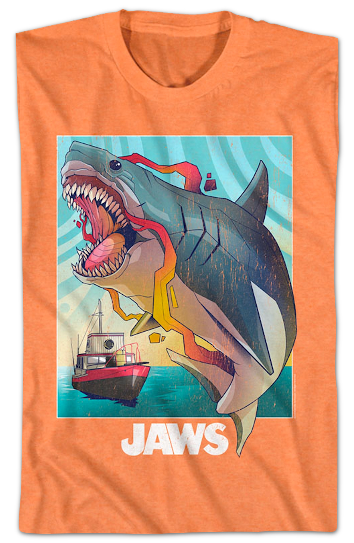 Colorful Attack Jaws T-Shirt product image 2