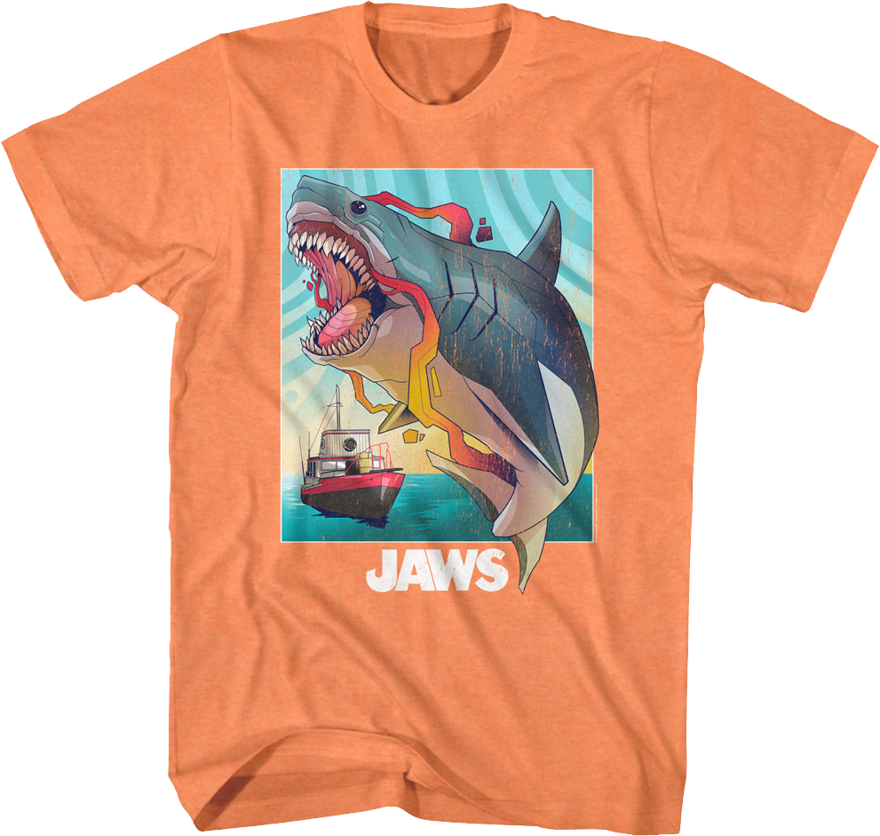 Colorful Attack Jaws T-Shirt product image 1