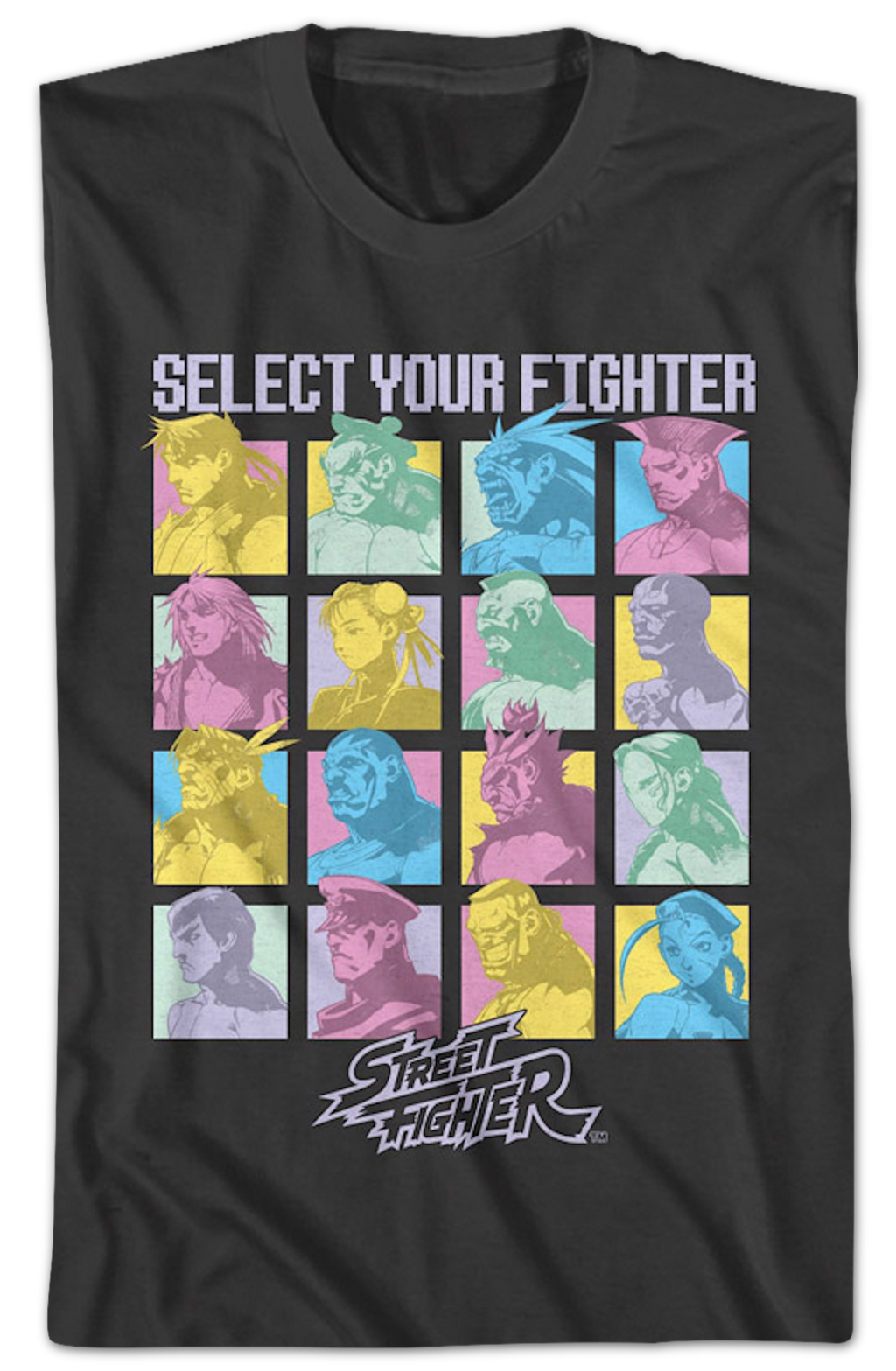 Colorful Selection Street Fighter T-Shirt product image 2