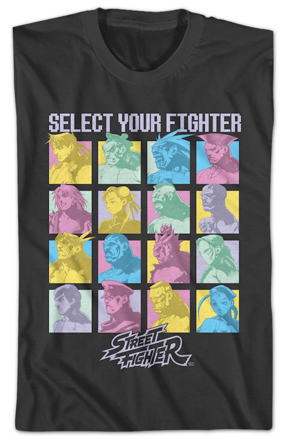Colorful Selection Street Fighter T-Shirt product image 2