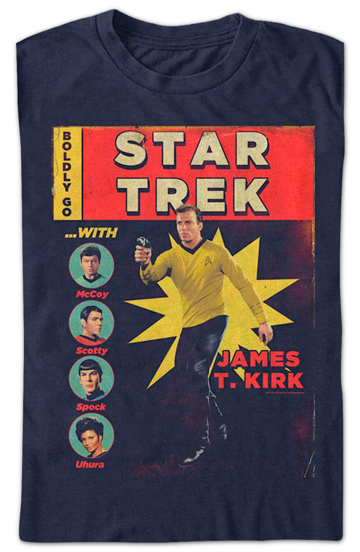 Comic Book Cover Star Trek T-Shirt product image 2