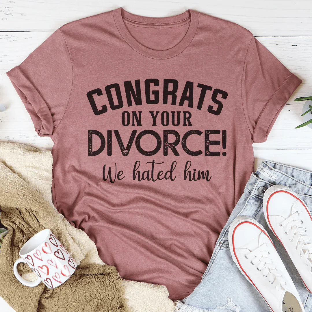 Congrats On Your Divorce Tee product image 3