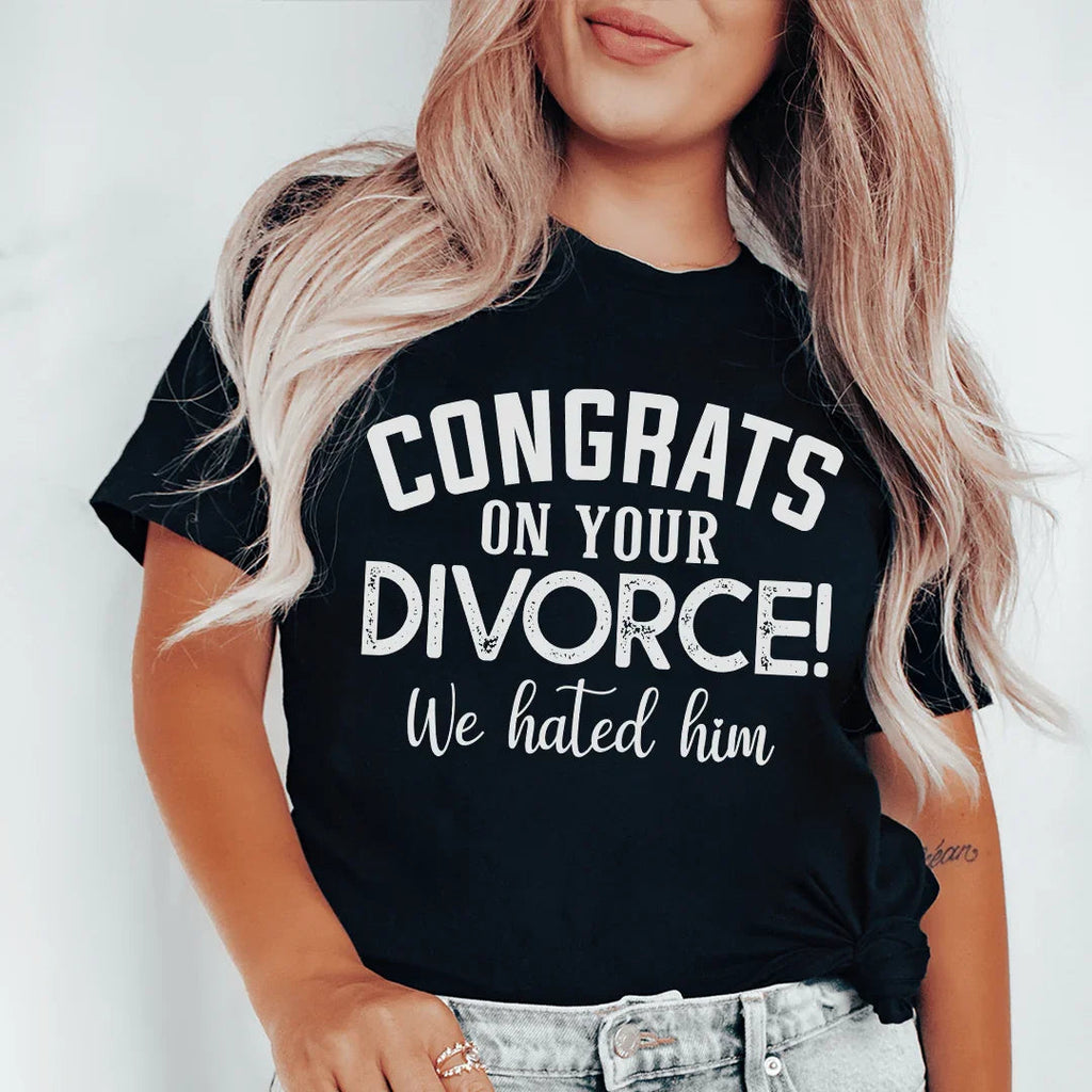 Congrats On Your Divorce Tee product image 1