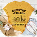 Country Folks Can Survive Tee product image 1