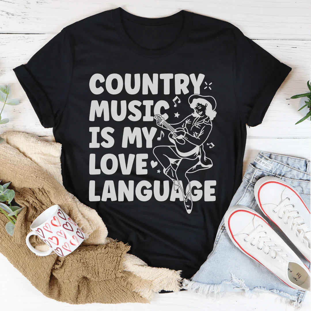 Country Music Is my Love Language Tee product image 2