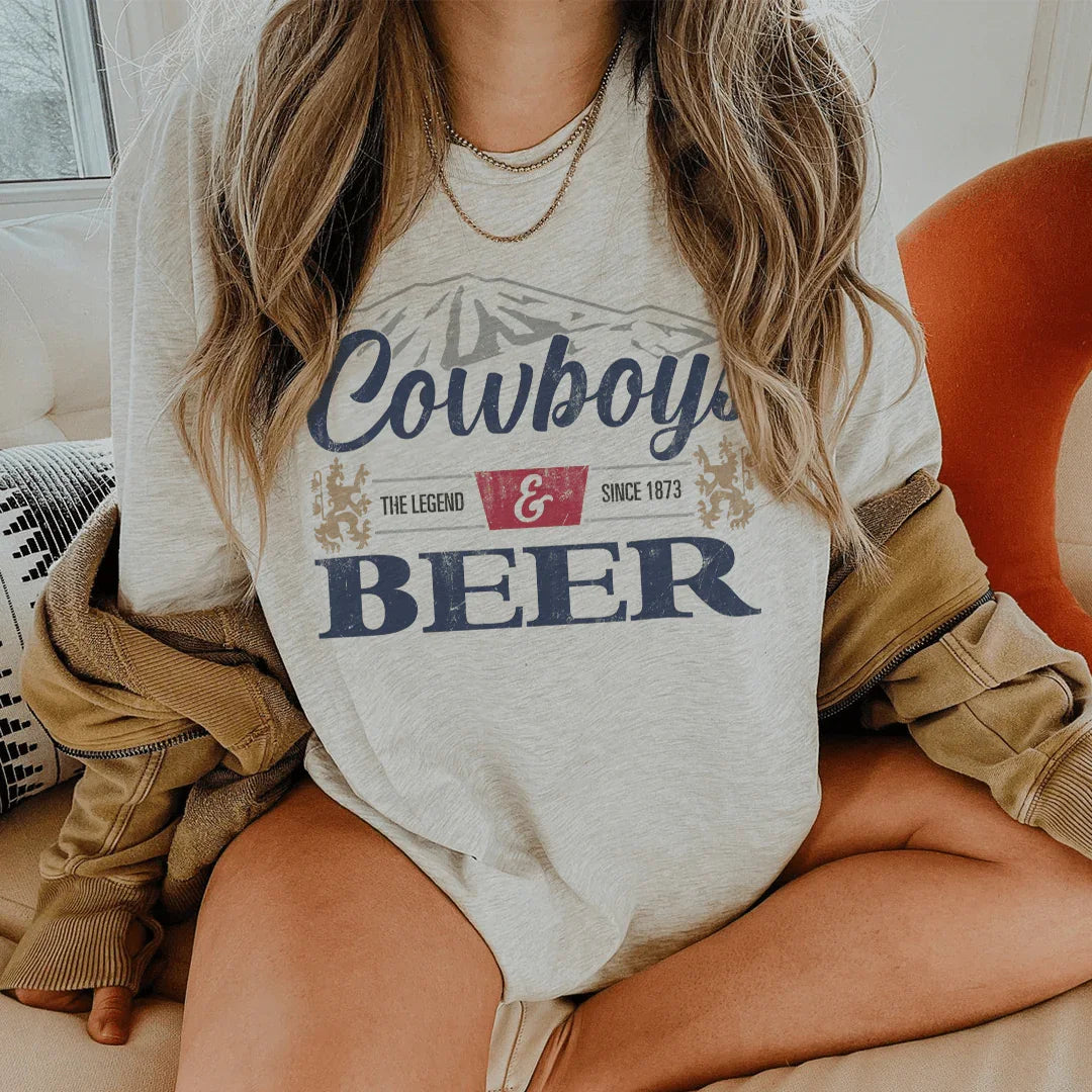 Cowboys & Beer Tee product image 1