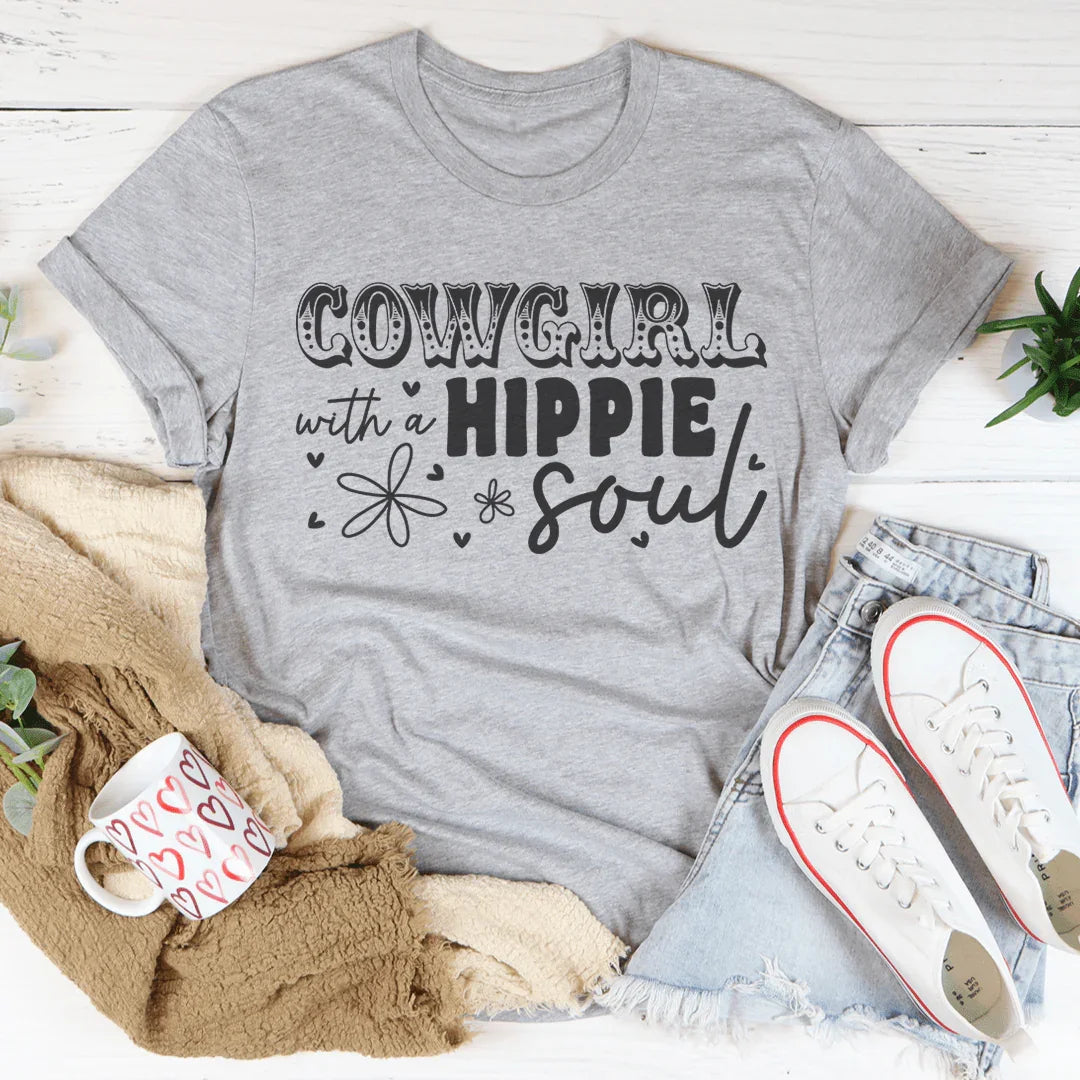 Cowgirl With Hippie Soul Tee product image 3
