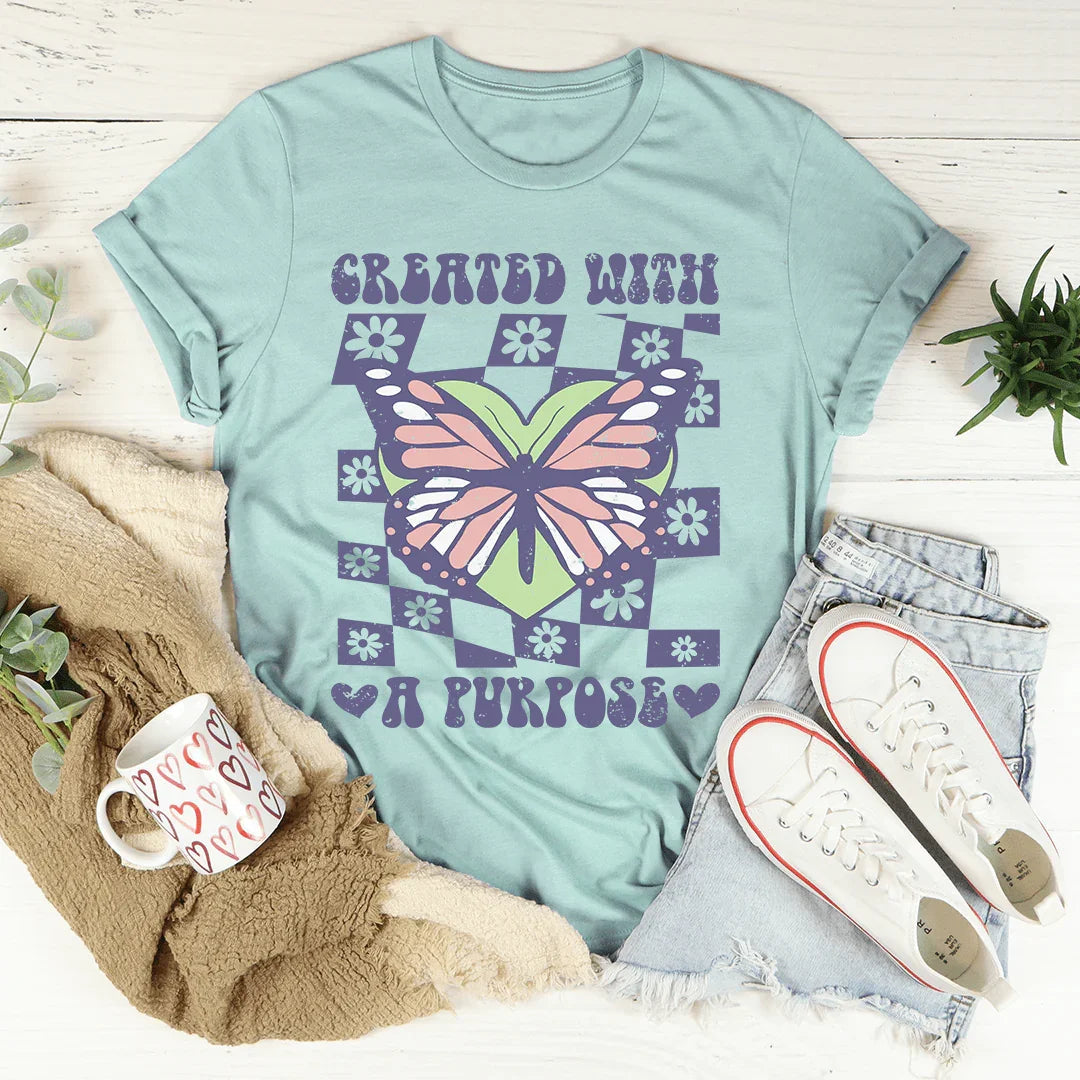 Created With A Purpose Tee product image 4