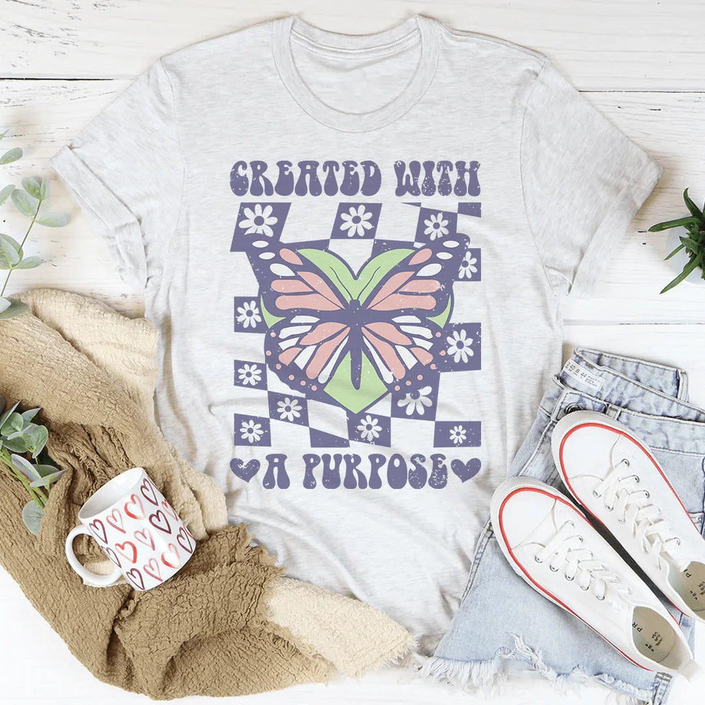 Created With A Purpose Tee product image 2