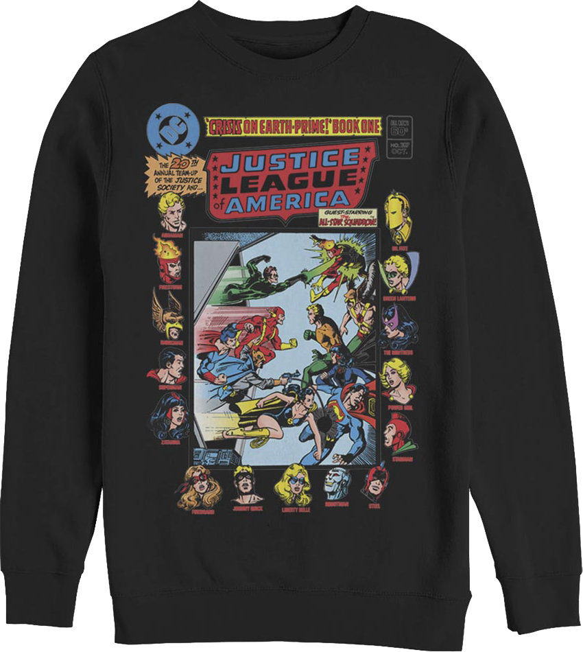 Crisis On Earth-Prime DC Comics Sweatshirt product image 1