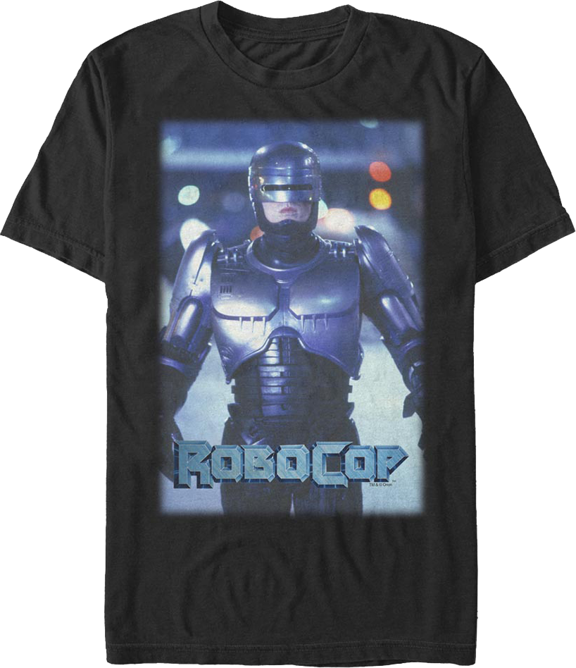 Cyborg Walk Robocop T-Shirt product image 1