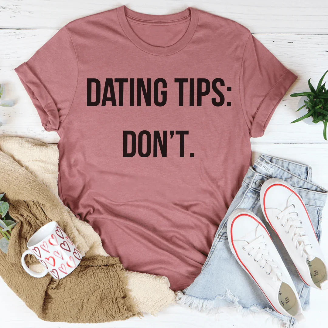 Dating Tips Tee product image 4
