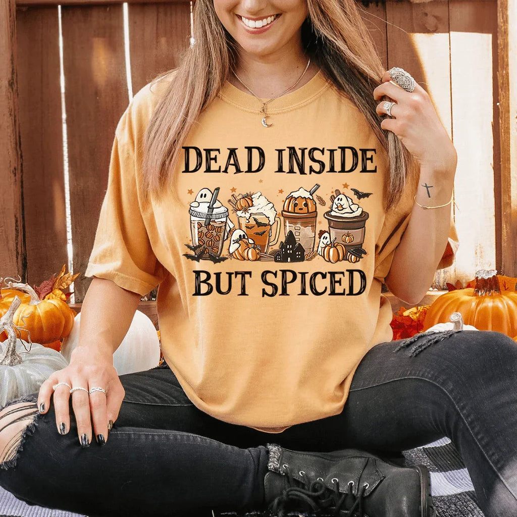 Dead Inside But Spiced Tee product image 4