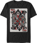Demon Playing Card KISS T-Shirt product image 1