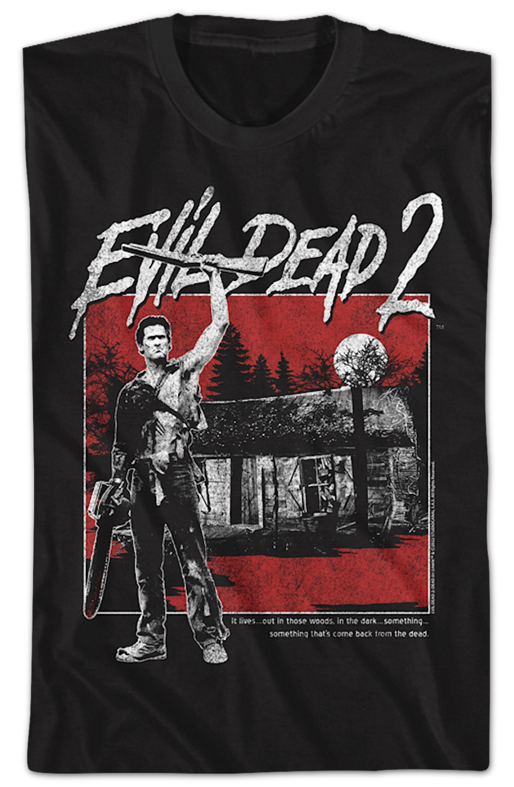 Distressed Cabin Evil Dead T-Shirt product image 2