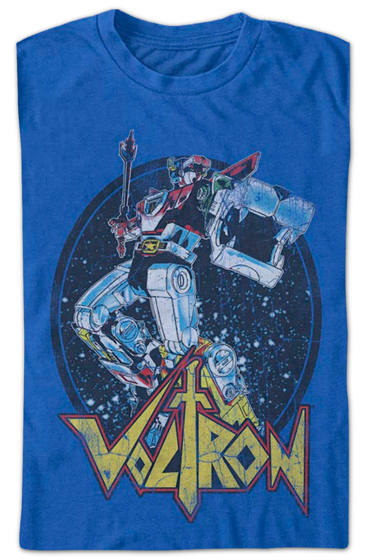 Distressed Defender Voltron T-Shirt product image 2