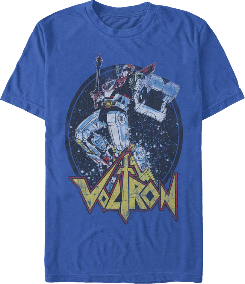 Distressed Defender Voltron T-Shirt product image 1