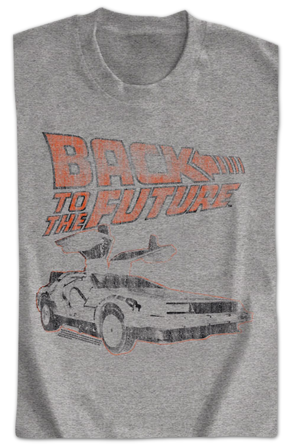 Distressed Logo And DeLorean Back To The Future Sweatshirt product image 2