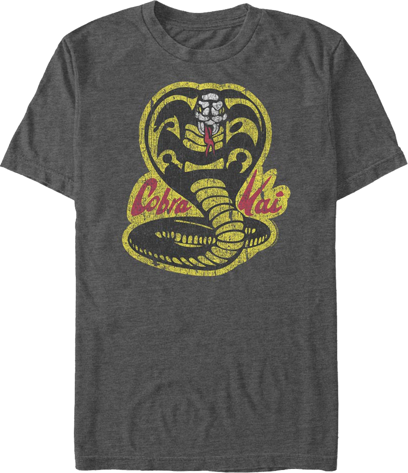 Distressed Logo Cobra Kai T-Shirt product image 1