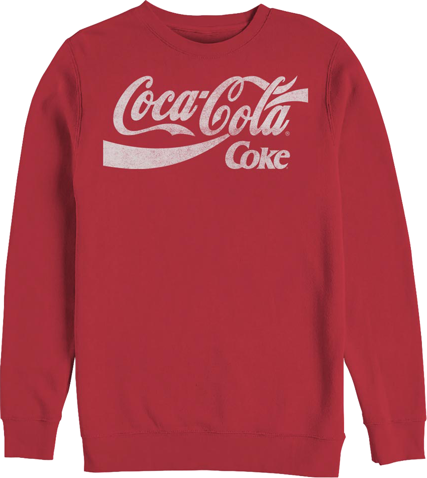 Distressed Logo Coca-Cola Sweatshirt product image 1